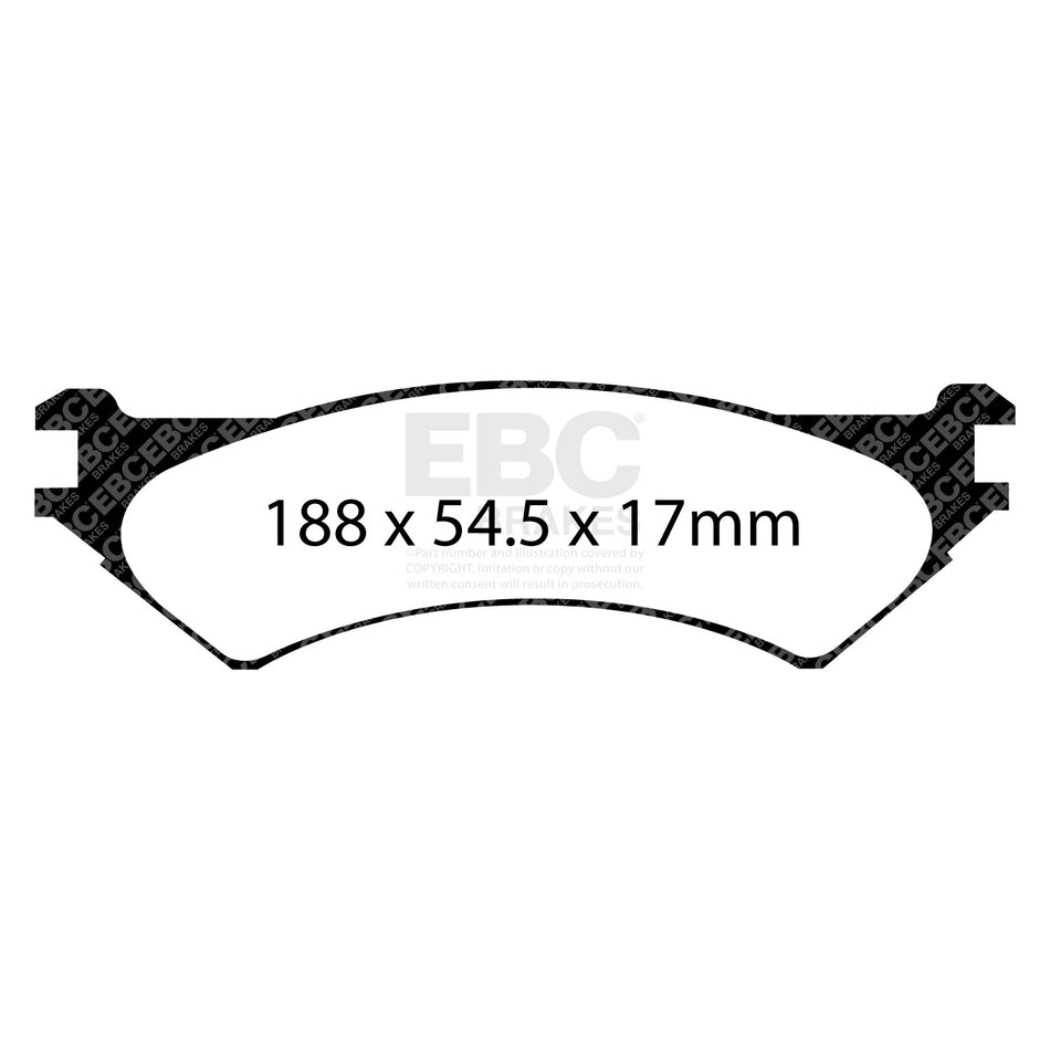 EBC Brakes Brake Pad - DP61787