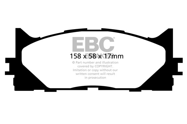 EBC Brakes Brake Pad - UD1790