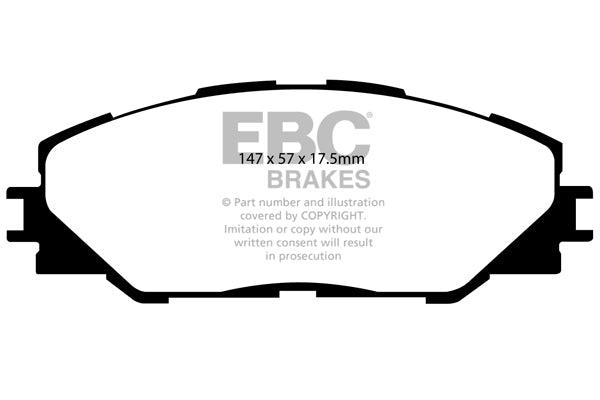 EBC Brakes Brake Pad - DP1792