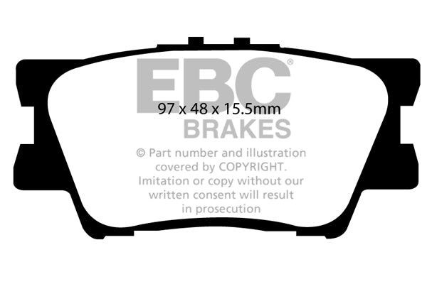 EBC Brakes Brake Pad - DP31793C