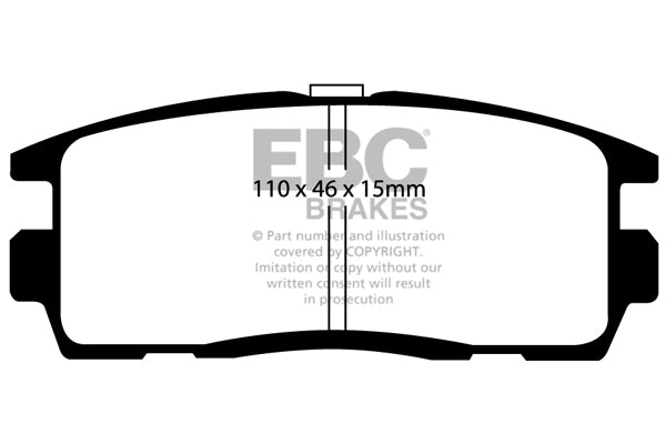 EBC Brakes Brake Pad - DP1797