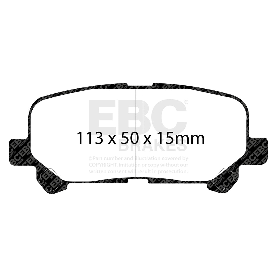 EBC Brakes Brake Pad - DP1802