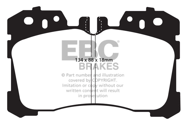 EBC Brakes Brake Pad - UD1811