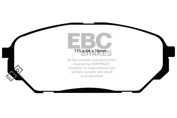 EBC Brakes Brake Pad - UD1813