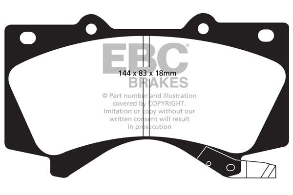 EBC Brakes Brake Pad - DP1815