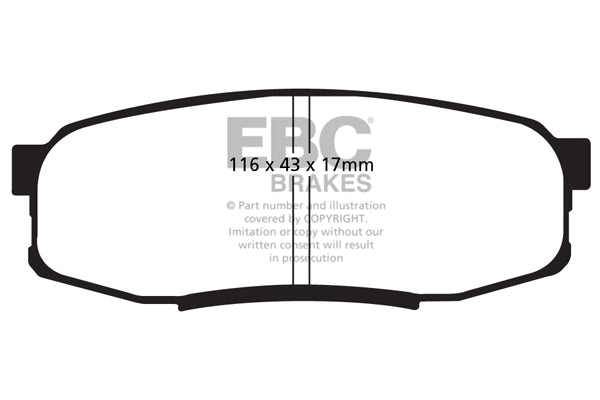 EBC Brakes Brake Pad - DP1816
