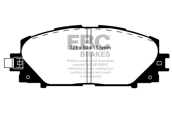 EBC Brakes Brake Pad - DP1817