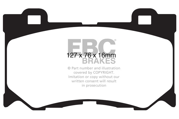 EBC Brakes Brake Pad - DP51823NDX