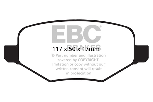 EBC Brakes Brake Pad - DP1826