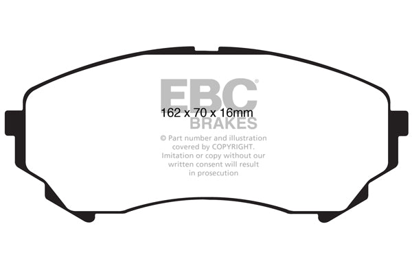 EBC Brakes Brake Pad - DP41828R