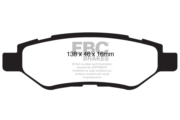 EBC Brakes Brake Pad - DP1829