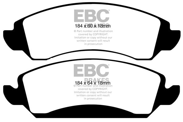 EBC Brakes Brake Pad - DP1830