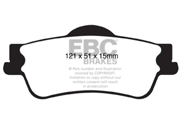 EBC Brakes Brake Pad - DP31834C