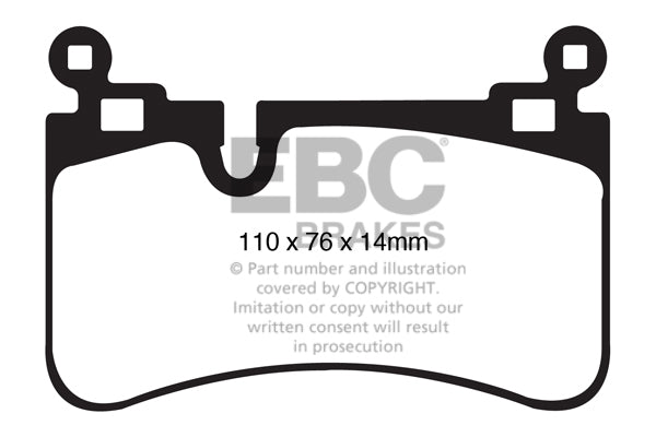 EBC Brakes Brake Pad - DP51839NDX