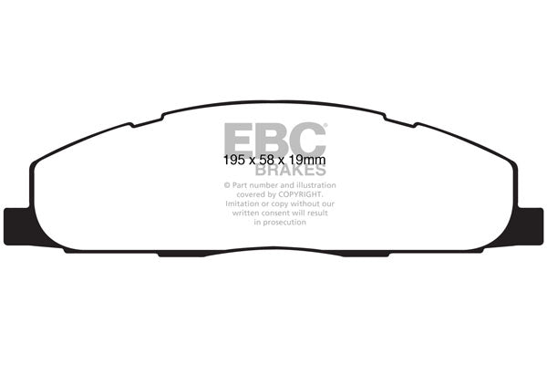 EBC Brakes Brake Pad - DP41848R