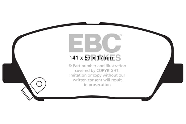 EBC Brakes Brake Pad - DP31856C