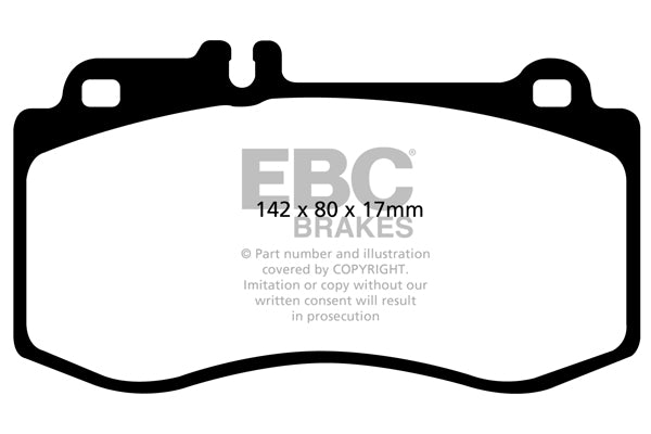 EBC Brakes Brake Pad - DP41857R