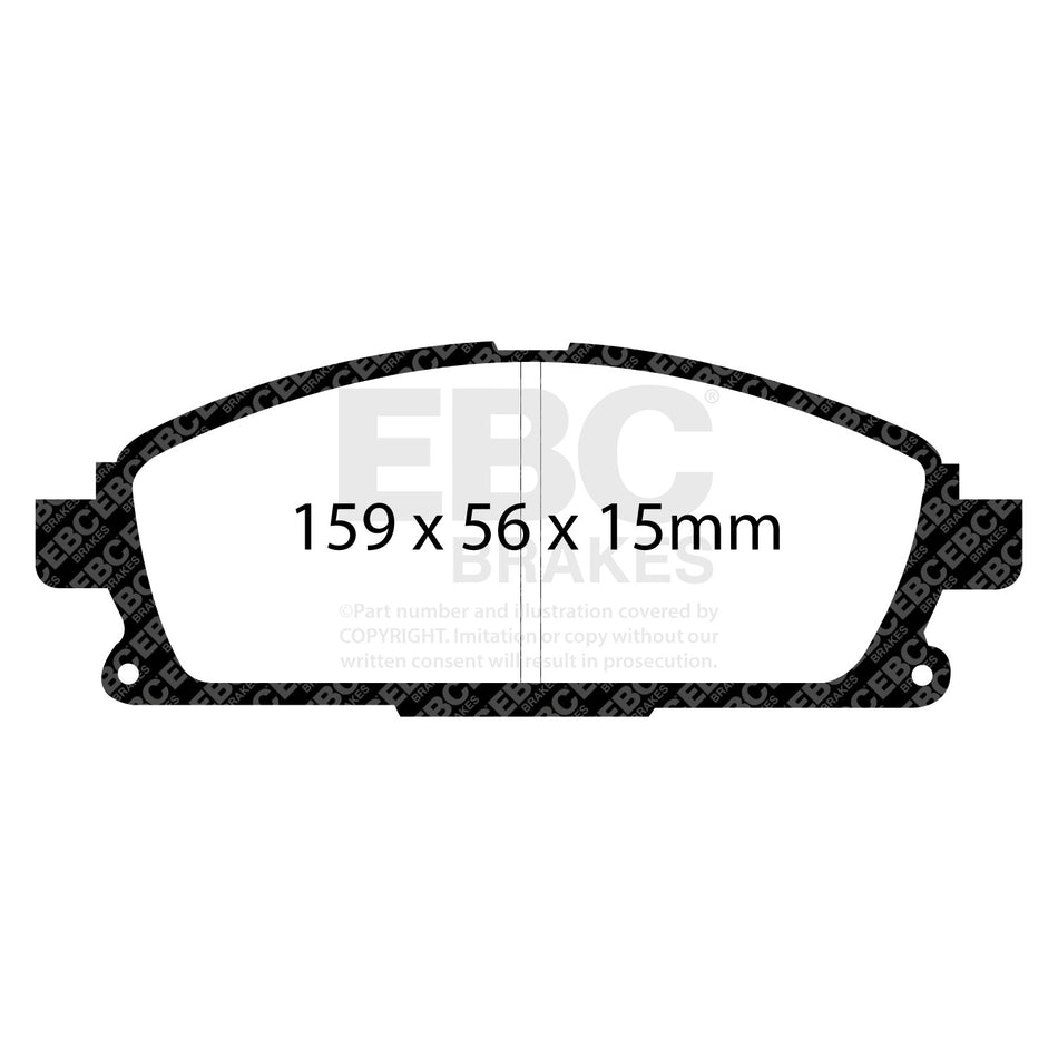 EBC Brakes Brake Pad - DP41861R