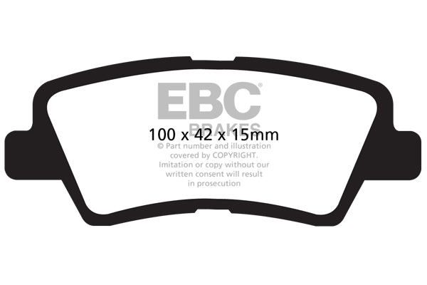EBC Brakes Brake Pad - DP21875