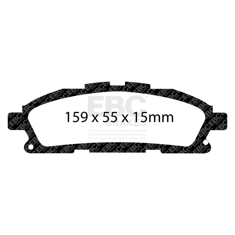 EBC Brakes Brake Pad - DP1877