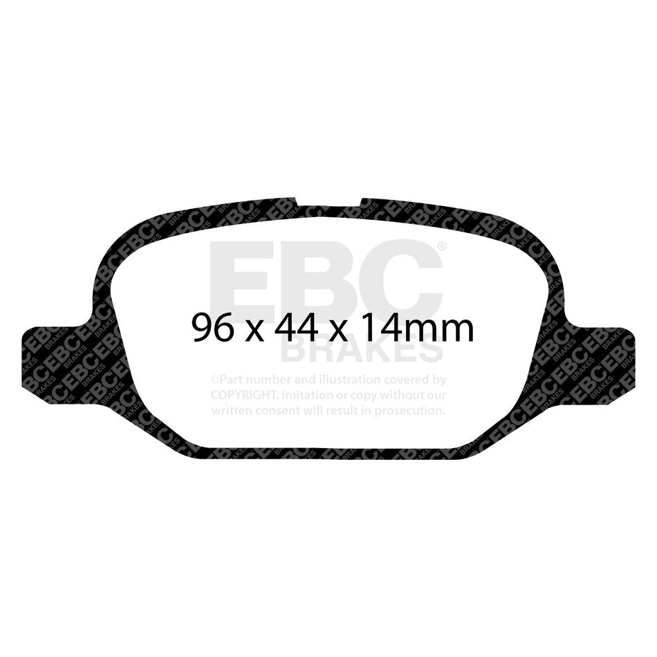EBC Brakes Brake Pad - DP31880C