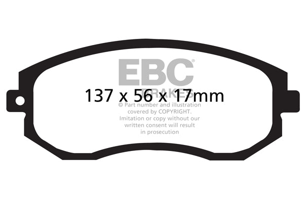 EBC Brakes Brake Pad - DP21884