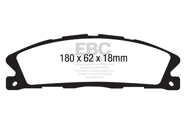 EBC Brakes Brake Pad - ED91886