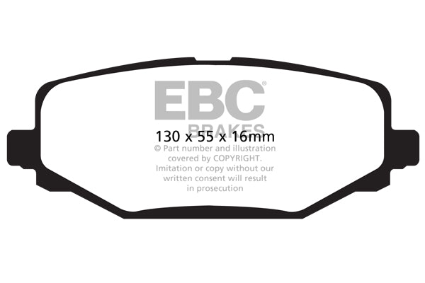 EBC Brakes Brake Pad - DP41889R