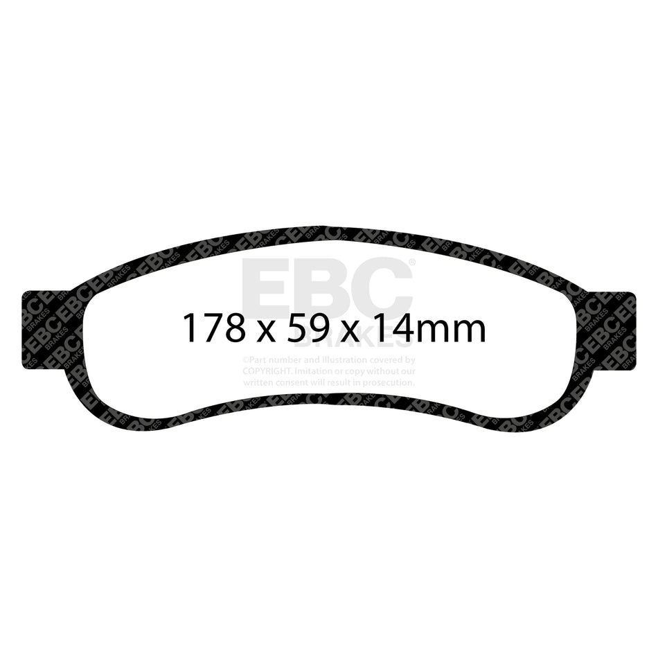 EBC Brakes Brake Pad - UD1893