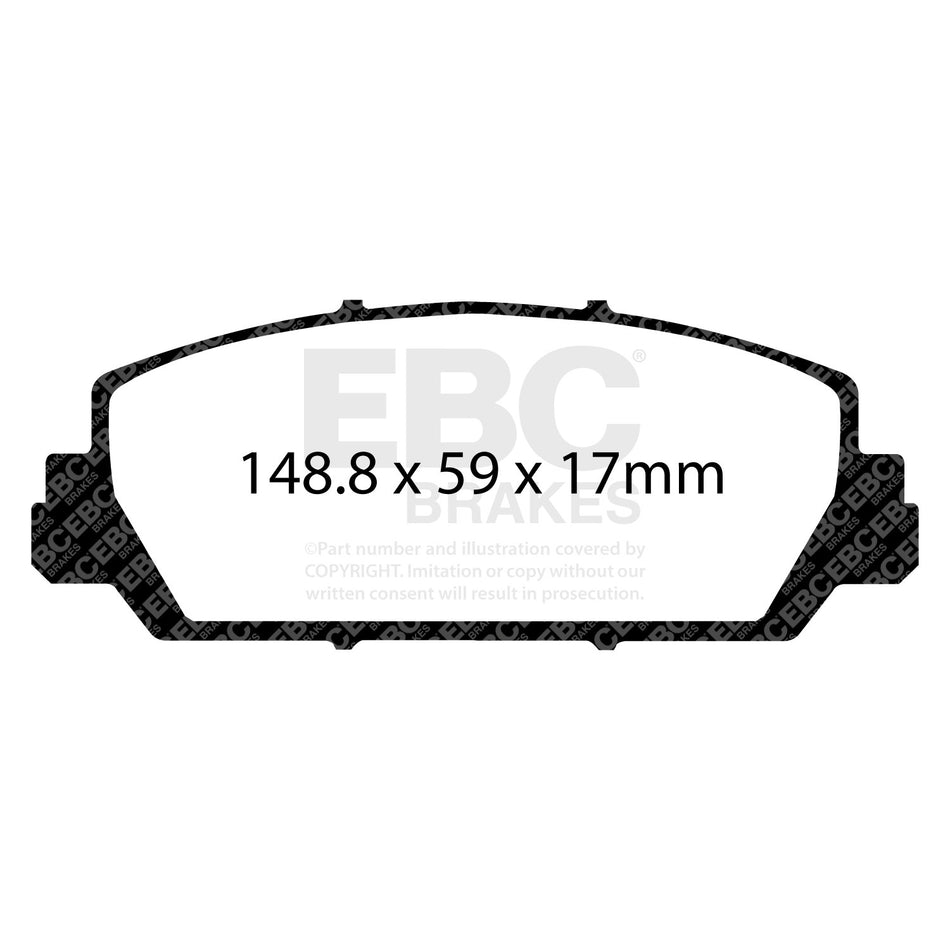 EBC Brakes Brake Pad - DP1896