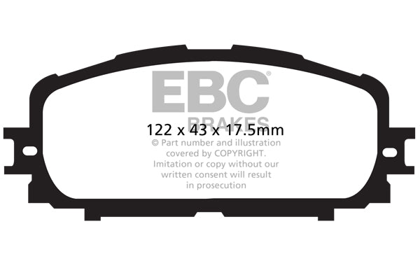 EBC Brakes Brake Pad - DP1897