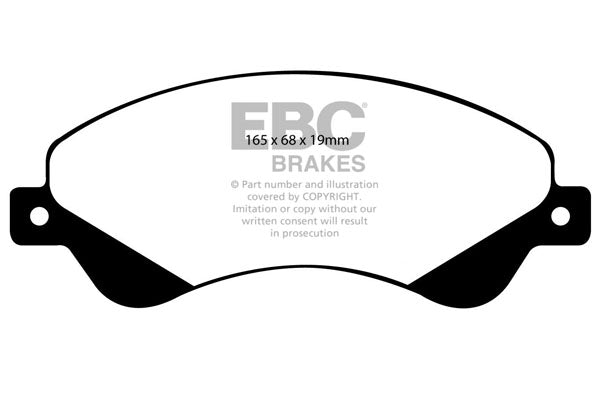 EBC Brakes Brake Pad - UD1916