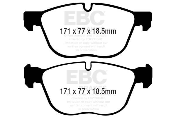 EBC Brakes Brake Pad - DP1938