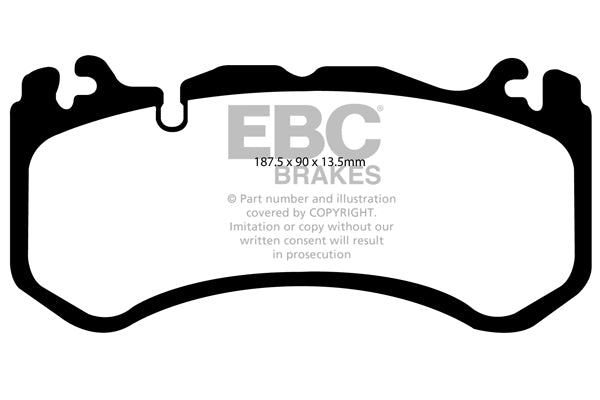 EBC Brakes Brake Pad - DP41939R