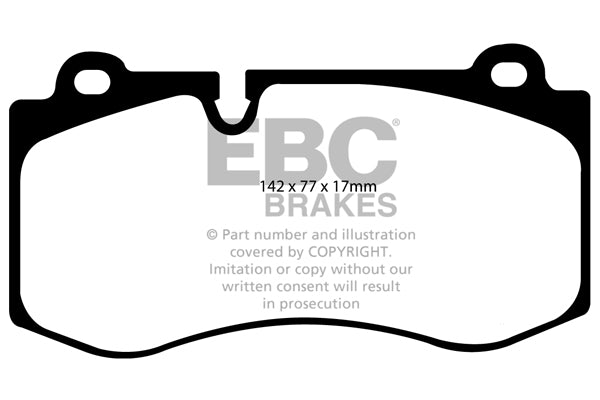 EBC Brakes Brake Pad - DP41943R