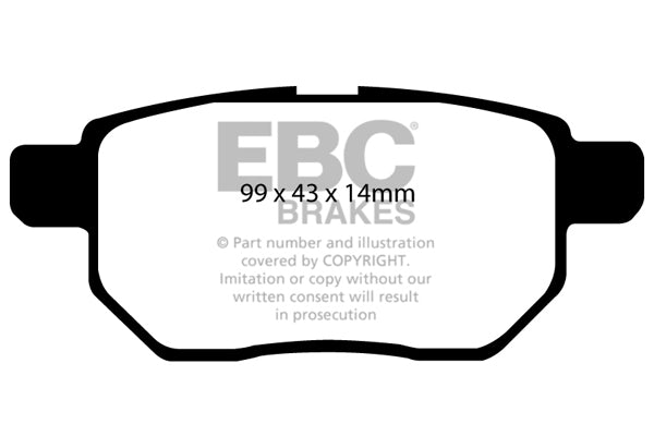EBC Brakes Brake Pad - DP21947
