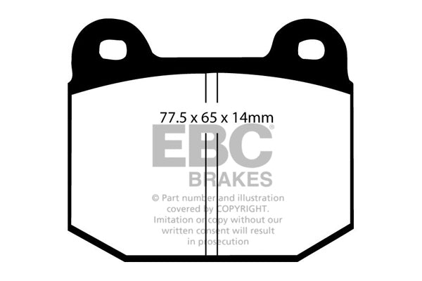 EBC Brakes Brake Pad - DP197