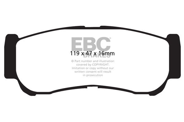 EBC Brakes Brake Pad - DP61982