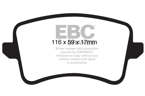 EBC Brakes Brake Pad - DP31988C