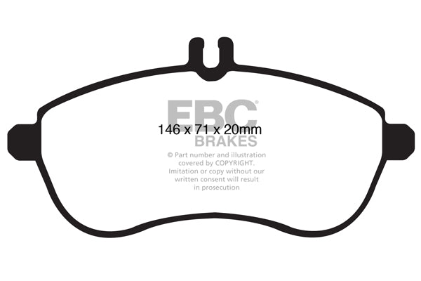 EBC Brakes Brake Pad - DP1989
