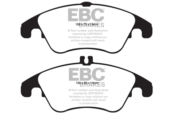 EBC Brakes Brake Pad - DP31991C