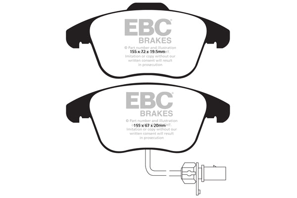 EBC Brakes Brake Pad - DP41998R