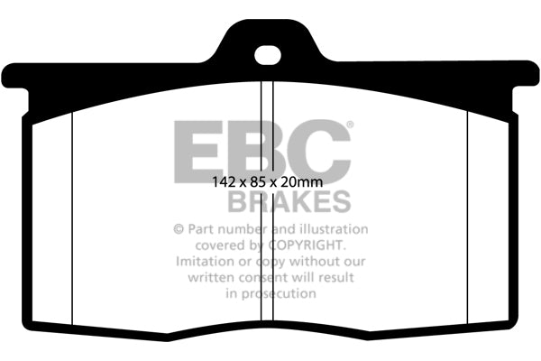 EBC Brakes Brake Pad - DP22041