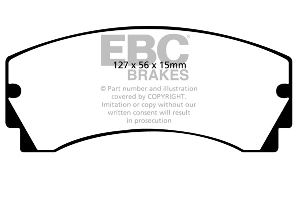 EBC Brakes Brake Pad - DP42046R