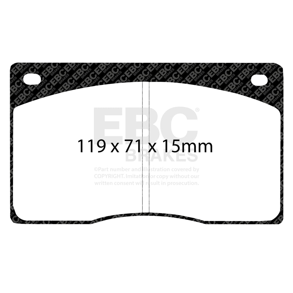 EBC Brakes Brake Pad - DP262