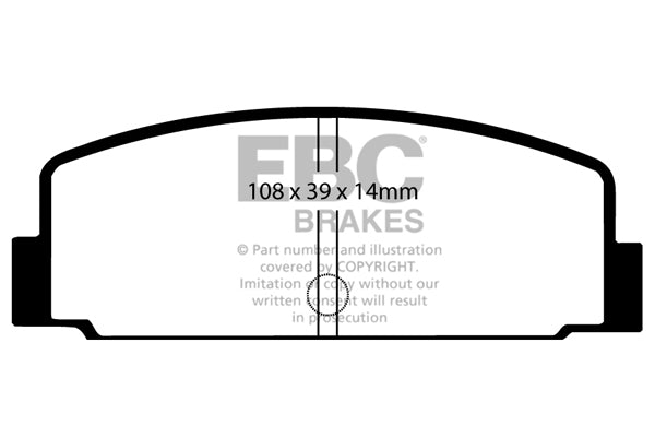 EBC Brakes Brake Pad - UD290