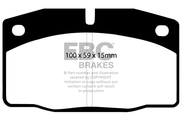 EBC Brakes Brake Pad - DP4325R