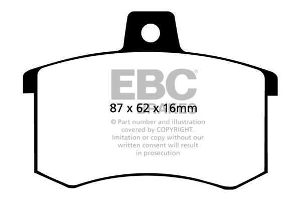 EBC Brakes Brake Pad - DP370