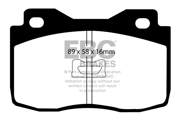 EBC Brakes Brake Pad - UD378