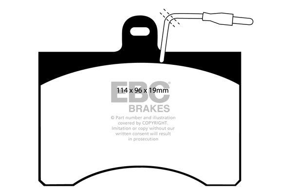 EBC Brakes Brake Pad - UD395